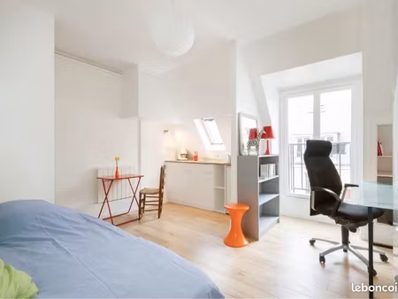 location studio 15 m2 tout équipé neuilly-sur-seine