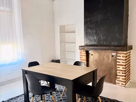 appartement t4 meublé 100 m² – 3 chambres – idéal colocation étudiants – valenciennes