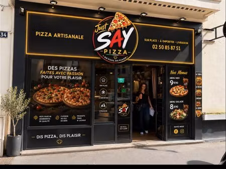 fond de commerce pizzeria 100m des rives de l’orne