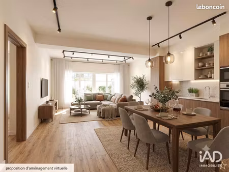 appartement 3 pièces 74 m²