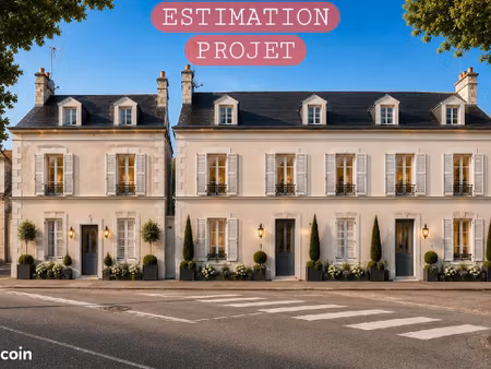 a vendre immeuble 206m² + terrain constructible