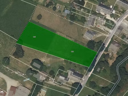 vend terrain 1500m²