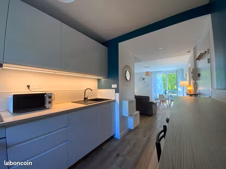 appartement t2 bis avec jardin