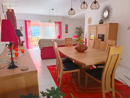 appartement t3 bis 108 m² * balcon * garage & cave
