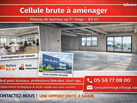 bureau 82 m²