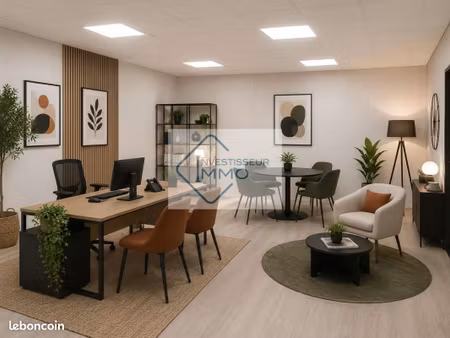 bureau 22 m²