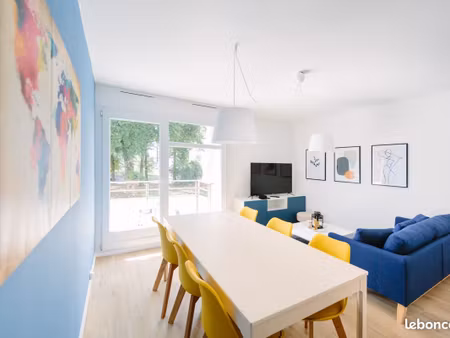 vaste appartement nantes nord - 5 ch. - parking