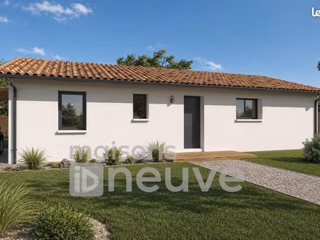 projet de construction hors d'eau hors d'air d'une maison 80 m² 3 chambres au barp