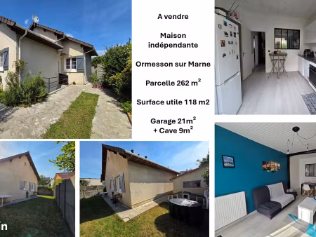 maison indépendante clefs en mains - ormesson sur marne