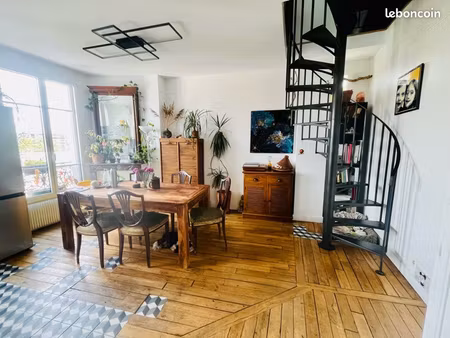 appartement 84m2 à malakoff (112 m2 au sol)