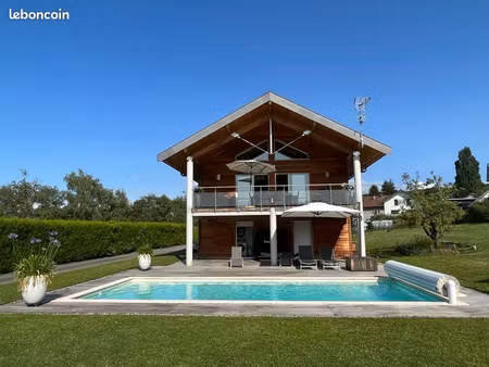 maison individuelle piscine champanges