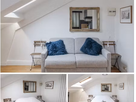 studio meublé refait à neuf - tout équipé - face château versailles