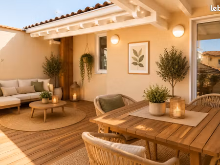 coup de cœur – duplex de charme entièrement rénové avec grande terrasse privative ⭐