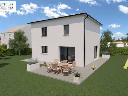 projet de construction d'une maison 98.08 m² avec terrain à salles (33)