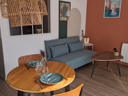 appartement meublé 31 m2 avec terrasse privée