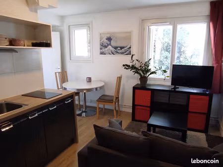 villejuif (94800) – 2 pièces meublé 31 m² – au pied du métro ligne 14 (gustave roussy)