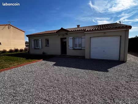 pavillon 6 pièces 88 m² + jardin clos