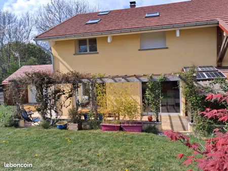maison familiale 180 m² – très économe – 4 chambres – garage double 27 m² + mezzanine – te