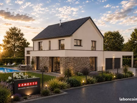 projet de construction d'une maison 234 m² avec terrain à ploubazlanec (22)