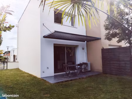 rare maison de ville t3 en duplex avec jardin privatif – haut de billère