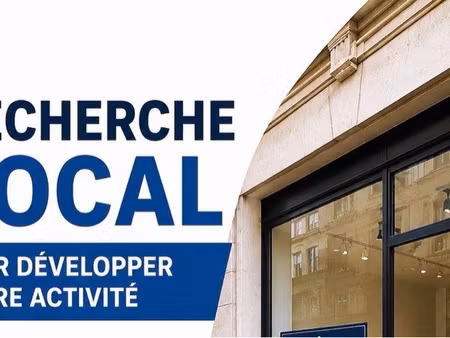 recherche local commercial