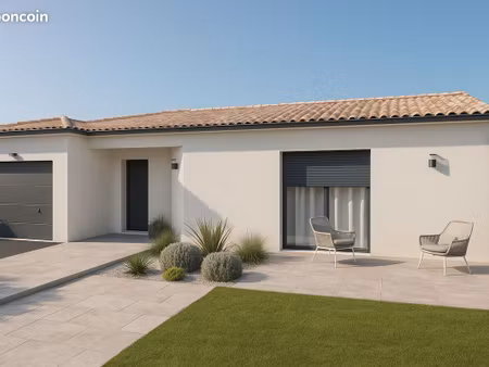 maison de 93.52 m² sur un terrain de 530 m² à echire en deux-sevres (79)