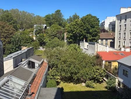 studio 23 6 m² vue jardins et père-lachaise