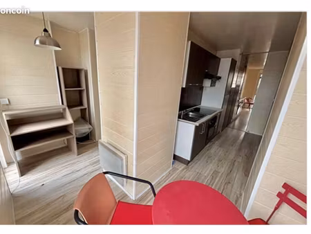 ◊ à louer – studio meublé – boulogne-sur-mer  quai gambetta – proche université saint-loui