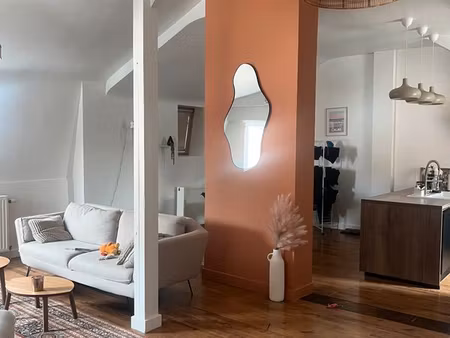 appartement meublé de 77 m² avec balcon – marcq-en-barœul  quartier du pont