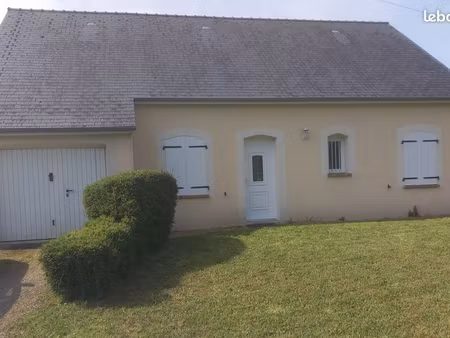 maison t4 plain-pied avec jardin et garage – la flèche