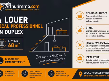 local commercial 68 m² biscarrosse