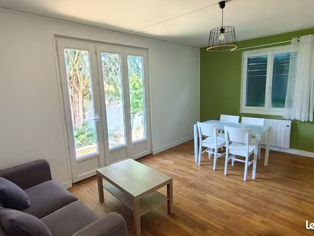 a louer – maison entièrement rénovée 50 m² avec jardin saumur / bagneux terrain 364 m²