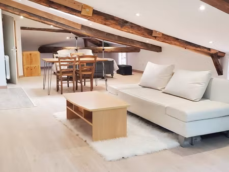 studio 30m² centre ampuis + 1 parking