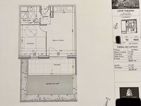 urgent à saisir appartement t2 neuf haguenau