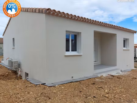 projet de construction d'une maison 62 m² avec terrain à caumont-sur-durance (84)
