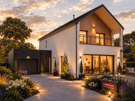 projet de construction d'une maison 140 m² avec terrain à saint-brieuc (22)