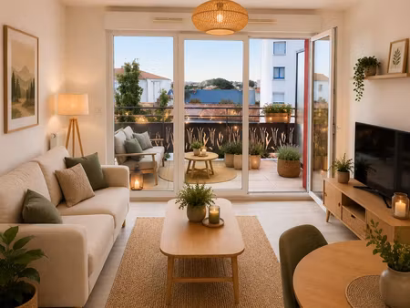 les sables d'olonne – appartement t3 avec terrasse  stationnement privatif et ascenseur