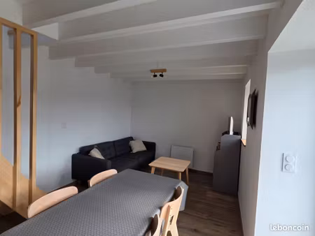 appartement meublé et rénové proche angers - bail étudiant uniquement