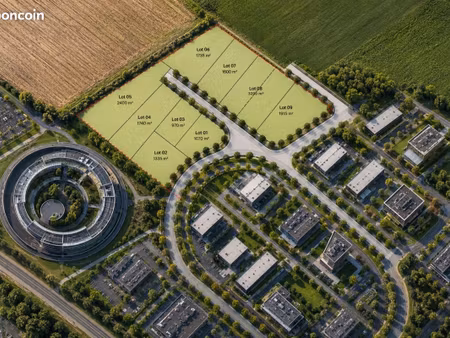 terrain 970 m² pau