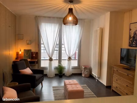 t2 40m² meublé avec terrasse parc du manoir