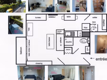 studio meublé avec parking privé à 2 pas de l’utc centre de recherches