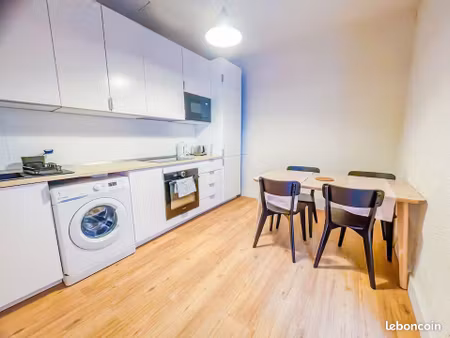 t3 meublé 2 chambres – 940 tout compris (eau  électricité  chauffage  internet)