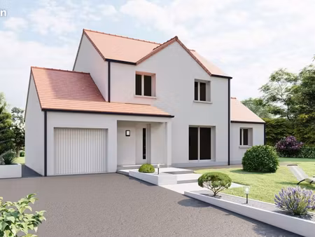 projet de construction d'une maison 108.06 m² avec terrain à la chevroliere (44)