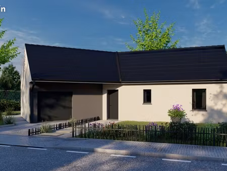 projet de construction d'une maison 84.24 m² avec terrain à bazouges-sur-le-loir (72)