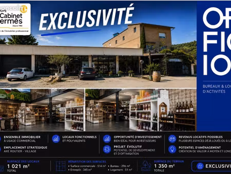 local commercial 1 021 m²
