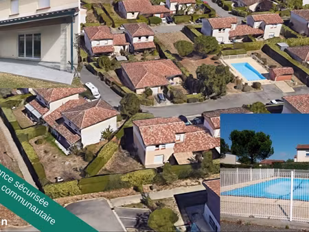 maison t4 meublée-piscine-lycée international