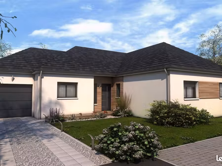projet de construction d'une maison 120.33 m² avec terrain à clevilliers (28)