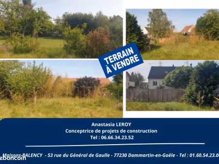 terrain 850 m² compiegne
