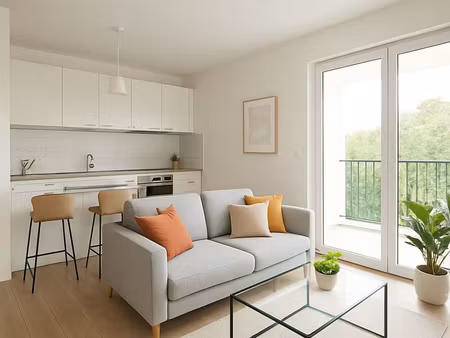 appartement 2 pièces 45 m²