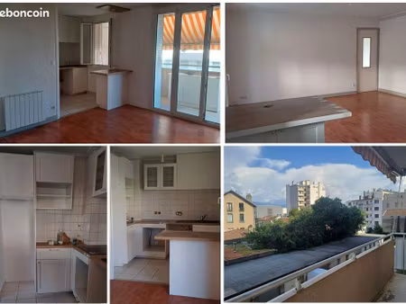 a louer grenoble j-vallier – 3 pièces calme et lumineux  avec balcon 52 m2 environ